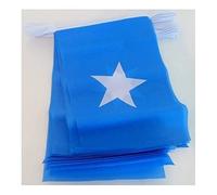 AZ FLAG - Somalia Bunting Flag - 40 Ft Garland with 20 Somali Flags 18'' x 12'' - 100% Polyester String Pennant - 12 meters