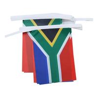 AZ FLAG South Africa Bunting 12 m 20 flags Light Polyester 45x30 cm