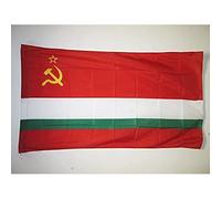 AZ FLAG - Tajik Soviet Socialist Republic Flag - 3x5 Ft - Tajikistan SSR Banner with Sleeve - 100% Polyester - Fade Resistant - Vivid Colors - 3' x 5' Feet - 150x90 Cm