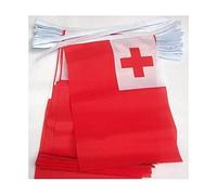 AZ FLAG - Tonga Bunting Flag - 40 Ft Garland with 20 Tongan Flags 18'' x 12'' - 100% Polyester String Pennant - 12 meters