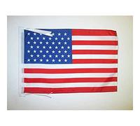 AZ FLAG - United States 1959-1960 49 stars Flag - 18'' x 12'' - 100% Polyester USA - american historic Small Banner with Two Cords - Fade Resistant - Vivid Colors - 18x12 in - 45x30 Cm