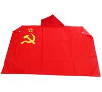 AZ FLAG USSR Cape 150x90 cm Red communist Light Polyester