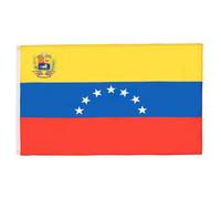 AZ FLAG - Venezuela Old 7 Stars With Arms Flag - 3x5 Ft - 100D Polyester Former Venezuelan Banner with Two Metal Grommets - Fade Resistant - Vivid Colors - 3' x 5' Feet - 150x90 Cm