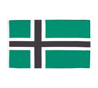 AZ FLAG - Vinland Viking Flag - 2x3 Ft - 100D Polyester Vinlandia Banner with Two Metal Grommets - Fade Resistant - Vivid Colors - 2' x 3' Feet - 90x60 Cm