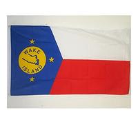 AZ FLAG - Wake Island Flag - 3x5 Ft - 100D Polyester Wake Islander Banner with Two Metal Grommets - Fade Resistant - Vivid Colors - 3' x 5' Feet - 150x90 Cm