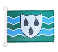 AZ FLAG Worcestershire New county Nautical Flag 18'' x 12'', County of Worcs., England flags 30 x 45 cm, Banner 12x18 in for boat