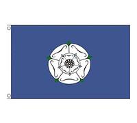 AZ FLAG - Yorkshire Old County Flag - 2x3 Ft - 100D Polyester County Of York - England Banner with Two Metal Grommets - Fade Resistant - Vivid Colors - 2' x 3' Feet - 90x60 Cm