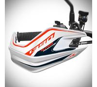 Az Graphishop 3D Resin Handguard Stickers Compatible with KTM 1390 Super Adventure R 2025-2026 Protection from Bumps and Scratches Motorcycle Accessories Made in Italy APA-1390SAR-26-v1