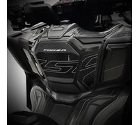 Az Graphishop Ignition Central Sticker Compatible with Honda Forza 750 2025 On Protection from Bumps and Scratches Motorcycle Accessories Made in Italy GP-FORZA-001 (Ballistic Black Metallic)