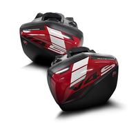 Az Graphishop Stickers Suitcase Compatible with Ducati Multistrada V4 S Touring Model Protections against scratches and abrasions Made in Italy VAD-P-003 (Red)