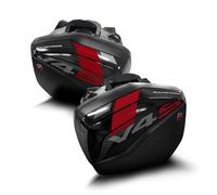 Az Graphishop Stickers Suitcase Compatible with Ducati Multistrada V4 S Touring Model Protections against scratches and abrasions Made in Italy VAD-P-003 (Thrilling Black)