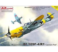 AZ Model 1/72 Messerschmitt Bf-109F-4/R1 'Cannon Pod' # 7687