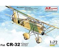 AZ Model 7621 Fiat CR-32 Chirri 'Over Spain' 1:72 Plastic Model Aircraft Kit
