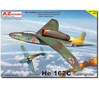 AZ Model 7827 Heinkel He-162C Salamander 1:72 Plastic Model Kit
