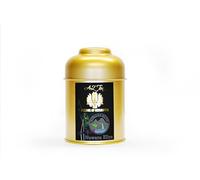 AZ Teas UK Black Tea- loose Leaves- 50g gold caddy - Pesticide free -Made of the finest tea leaves from Sri lanka and japan natural ingredients (Smokey Nuwara-eliya)