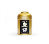 AZ Teas UK Black Tea- loose Leaves - 50g gold caddy - Pesticide free -Made of the finest tea leaves from Sri lanka and japan natural ingredients (Chammomile Tea)