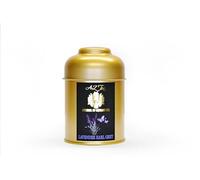 AZ Teas UK Black Tea- loose tea - 50g gold caddy - Pesticide free -Made of the finest tea leaves from Sri lanka and japan natural ingredients (Lavender Earl Grey)