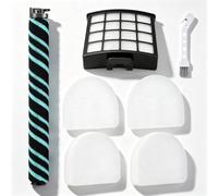 AZ3900UKT Filters + Brush Roll Replacement Part for Shark PowerDetect AZ3900UKT AZ3900UKTBK, 1 Brush Roll + 1 HEPA + 2 Felt & Foam Filter Set