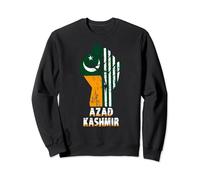 azad kashmir- Jammu & Kashmir Flag Free Kashmir Gift Sweatshirt