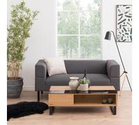 Azalea Coffee Table - Lift Up - Black and Oak
