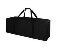 AZAMIA Sports Duffle Bag Extra Large Travel Duffel Luggage Bag with Upgrade 2-way Lockable Zippers, Durable & Water Resistant, Black, 36inch, Sporty