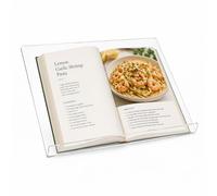Azar Displays 515566 Acrylic Book Stand Holder, Clear Angled Reading Display, 18" W x 12" D x 5" H