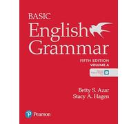 Azar-Hagen Grammar - (Ae) - 5th Edition - Student Book a with App - Basic English Grammar: 1
