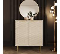 Azariah Compact Sideboard Glam Storage Cabinet for Living and Dining Rooms