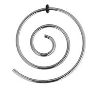 AZARIO LONDON 0.8MM 316L Surgical Steel Spiral Coil Gauge Ear Plug Piercing - Sold by Piece