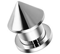 AZARIO LONDON 3MM Spikey Cone 316L Surgical Steel Internally Threaded Gauge Flesh Tunnel Ear Piercing - Sold by Piece
