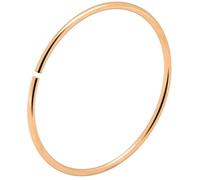 AZARIO LONDON 9K Rose Gold 24 Gauge (0.4MM) - 7MM Diameter Seamless Continuous Nose Hoop Ring