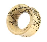 AZARIO LONDON Double Flared Organic Natural Tamarind Wood Tunnel Plug/Wooden Ear Stretcher Gauges/Double Flared Gauge/Plugs and Tunnels/Wood Plugs - Sold by Piece