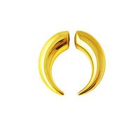 AZARIO LONDON Gold Anodized Tribal CBB Shape Non Piercing Magnetic Ear Plug Jewellery - Sold by Piece