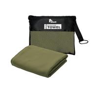 azark Microfibre Towel - Quick Dry, Lightweight & Super Absorbent - Gym, Travel, Yoga, Camping & Beach - Soft & Durable - Multiple Sizes (Dark Green, XX Large)
