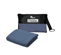 azark Microfibre Towel - Quick Dry, Lightweight & Super Absorbent - Gym, Travel, Yoga, Camping & Beach - Soft & Durable - Multiple Sizes (Navy, Small)