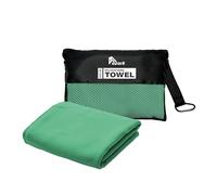 azark Microfibre Towel - Quick Dry, Lightweight & Super Absorbent - Gym, Travel, Yoga, Camping & Beach - Soft & Durable - Multiple Sizes (Mint Green, Large)