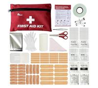 azark Premium First Aid Kit - 108 Piece Compact Emergency Medical Kit for Home, Car, Travel, Workplace, Hiking & Outdoor