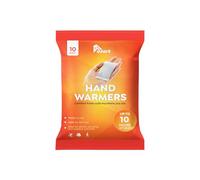azark Unisex Disposable Hand Warmers 10 Pack, Up to 10 Hours Heat Instant Fast Heating Packs for Men & Women Portable Pocket Size, Ideal for Sports, Camping, Hiking, Travel, Skiing, Cold Weather