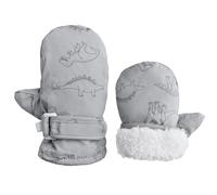 Azarxis Baby Winter Mittens Kid Toddler Warm Gloves with Fleece Lining Thermal Windproof for Boys Girls Children Snow Skiing Skating Cycling Walking (Grey, 2-4 Years)