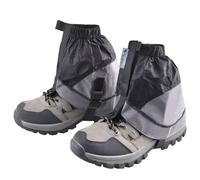 Azarxis Gaiters Low Gators Snow Ankle Gaiters for Outdoor Hiking Walking Backpacking Women Men Lightweight Waterproof Adjustable Sand Proof (Black)