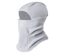 Azarxis Kids Ski Mask Balaclava Cold Weather Warm Winter Windproof Hood Fleece Caps Boys Girls Full Face Mask (UK, Alpha, One Size, Grey)