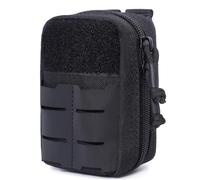 Azarxis Mini Tactical Molle Pouch, Small Utility Molle Admin EDC Gear Tool Bag Compact Organizer Pocket Vest Backpack Attachment