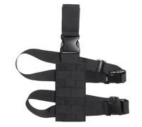 Azarxis Universal Drop Leg Gun Holster for Concealed Carry Tactical Pistol Glock Handgun Combat Thigh Mag Adjustable Pouch (Black)