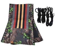 Azatemgo Replacement Fabric + 4 Rubber Cords for Relax Deck Chair, 160 x 43 cm, Waterproof and UV-Resistant