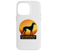 Azawakh Dog Silhouette Sunset Ancient Breed Case for iPhone 14 Pro Max