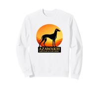 Azawakh Dog Silhouette Sunset Ancient Breed Sweatshirt