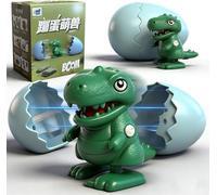 Azazaza Wind-Up Surprise Eggs, Easter’s Latest Gift Wind-Up Animal Hatching Surprise Egg, Eggshells Pop Open & Automatic Walking Hatchlings, Fun Party Favors Gag Gift (Dinosaur)