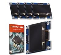 AZDelivery 1.3-inch I2C IIC OLED Display SH1106 128x64 Pixels 3.3V White Character Display Compatible with Arduino and Raspberry Pi Including E-Book! (Pack of 3)