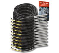 AZDelivery 10 x DS18B20 1M Cable Temperature Digital Thermal Probe Sensor compatible with Arduino and Raspberry Pi including E-Book!