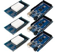 AZDelivery 3 x AZ-MEGA2560-Board Bundle with Prototype Shield including eBook